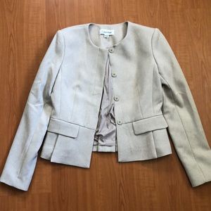 Calvin Klein blazer jacket (cream/light tan)